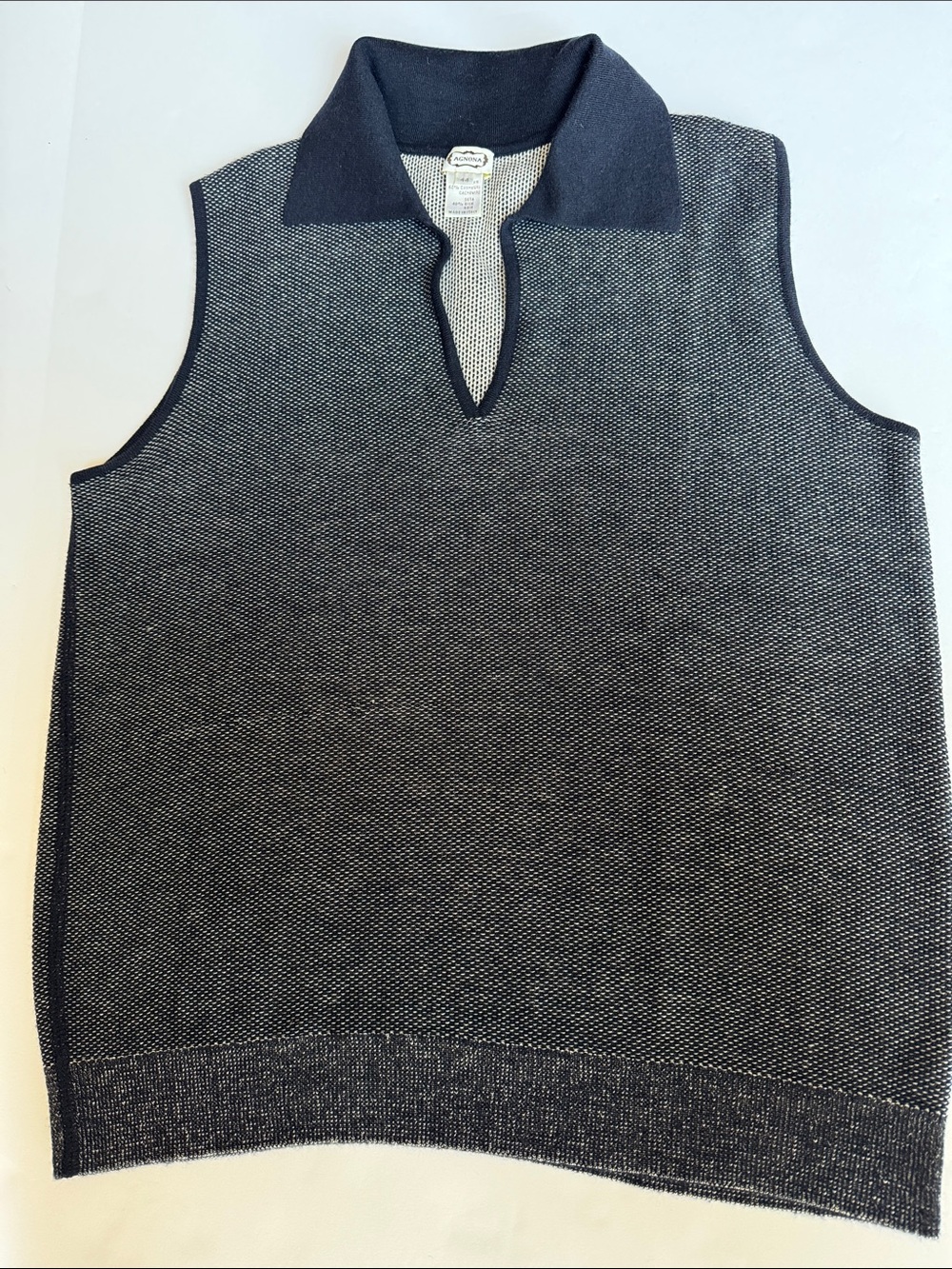 Agnona Cashmere Silk Sleeveless Knit Top | Made in Italy | Size 44